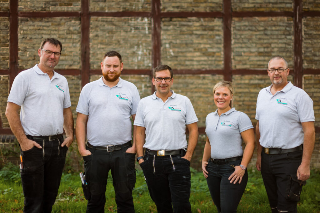 Dachdecker Voss Ansprechpartner - Christoph Voss - Anne Golub - Andreas Geckert - Andreas Wengler - Sebastian Pourié